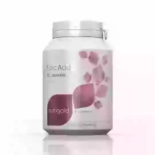 Nutrigold Folic Acid 5-mthf x 60 Capsules